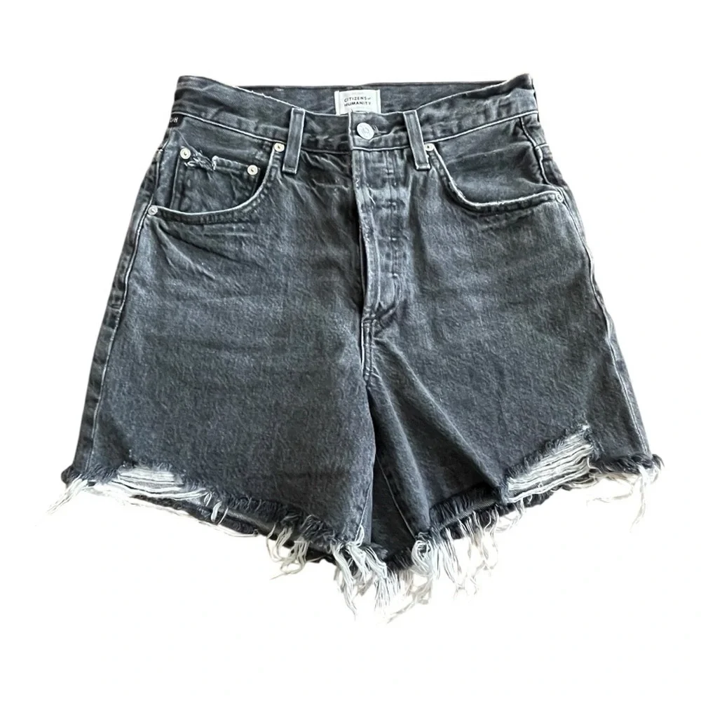Citizens of Humanity Jean shorts (med length) Size 24 - Picture 1 of 10